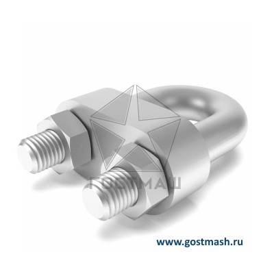 Зажим канатный 25мм ОСТ 24.090.51-86 исп.2